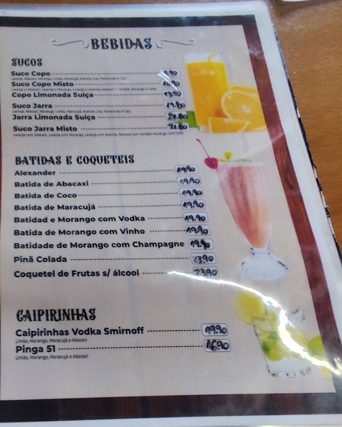 Galpão da Picanha cardápio