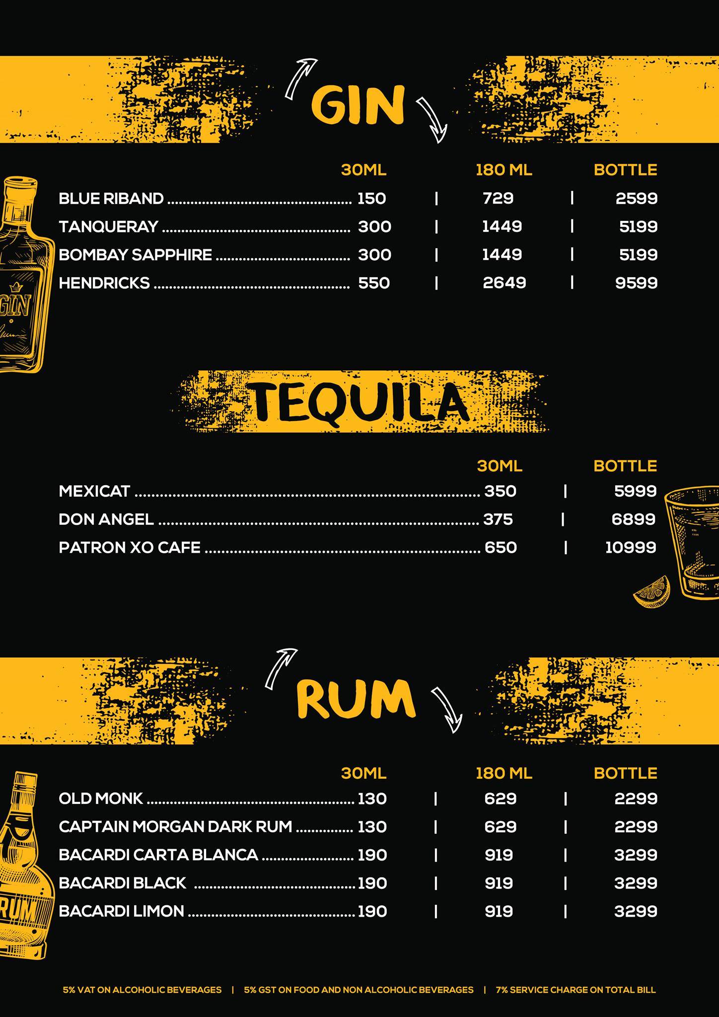 Gold Coins VegX menu