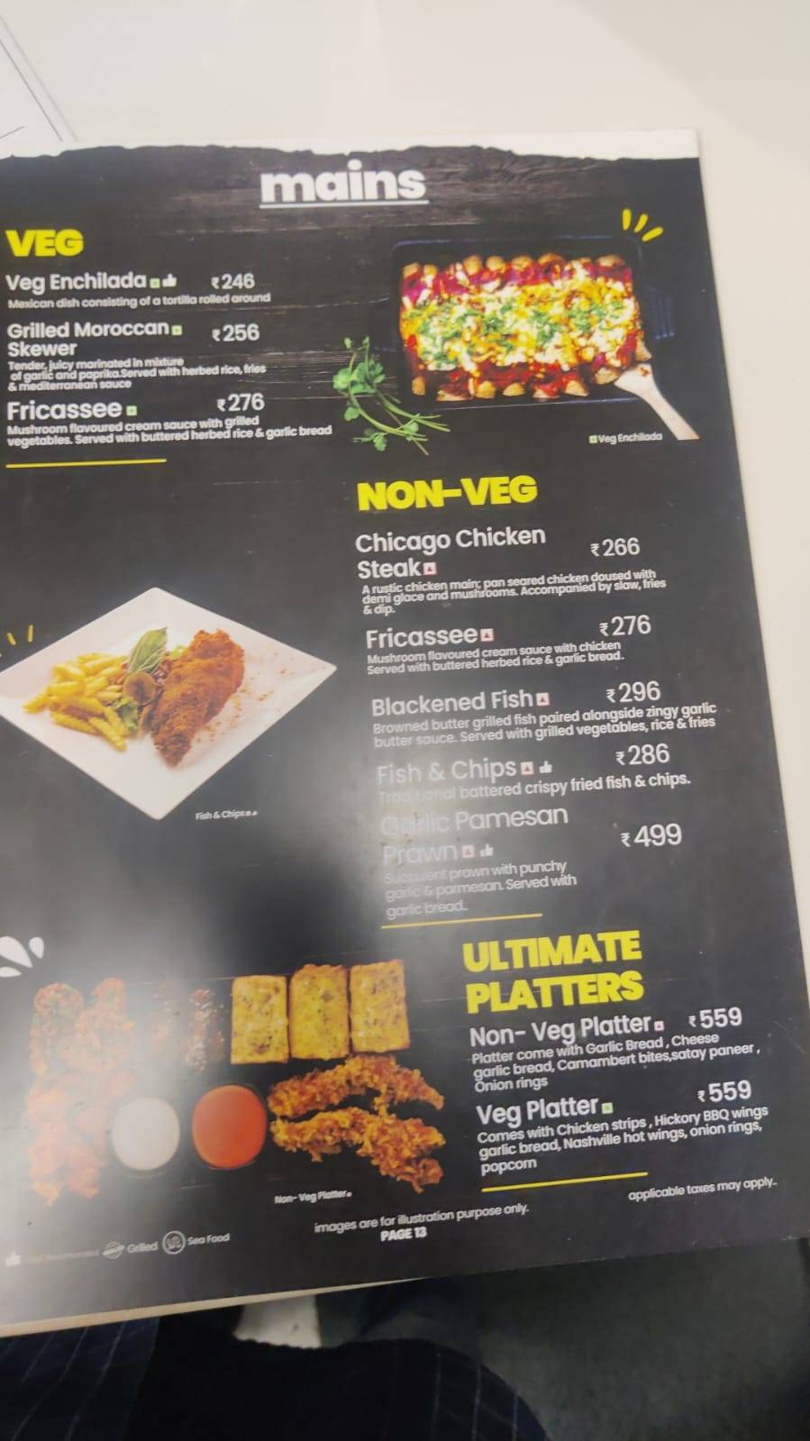 Gourmet By Biggies Burger : CDA (Cuttack) menu