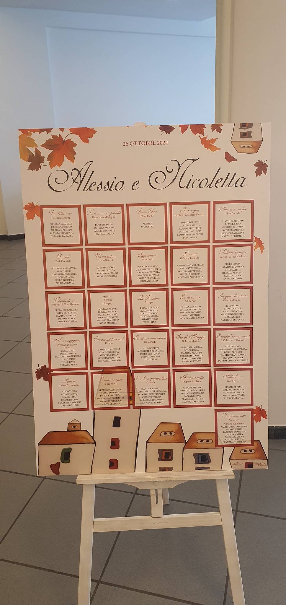 Menu di Meridiana Grand Hotel 