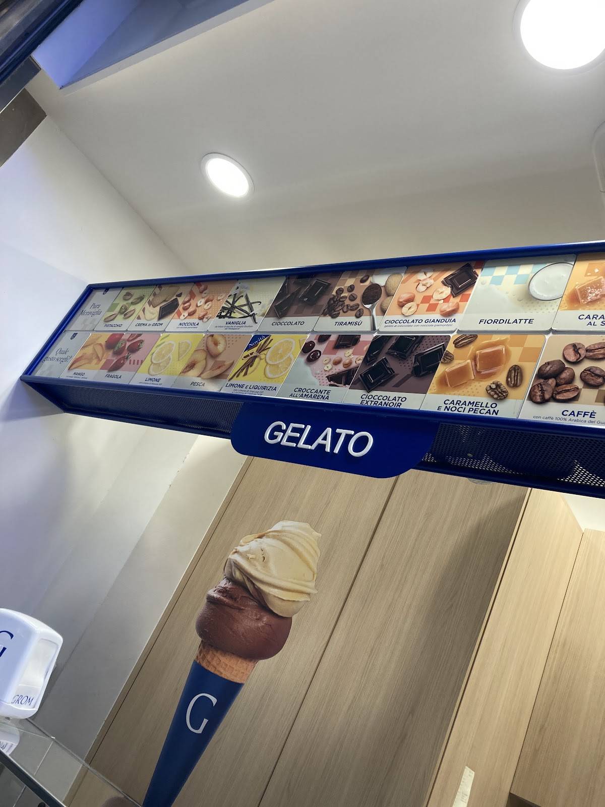 Menu di GROM 