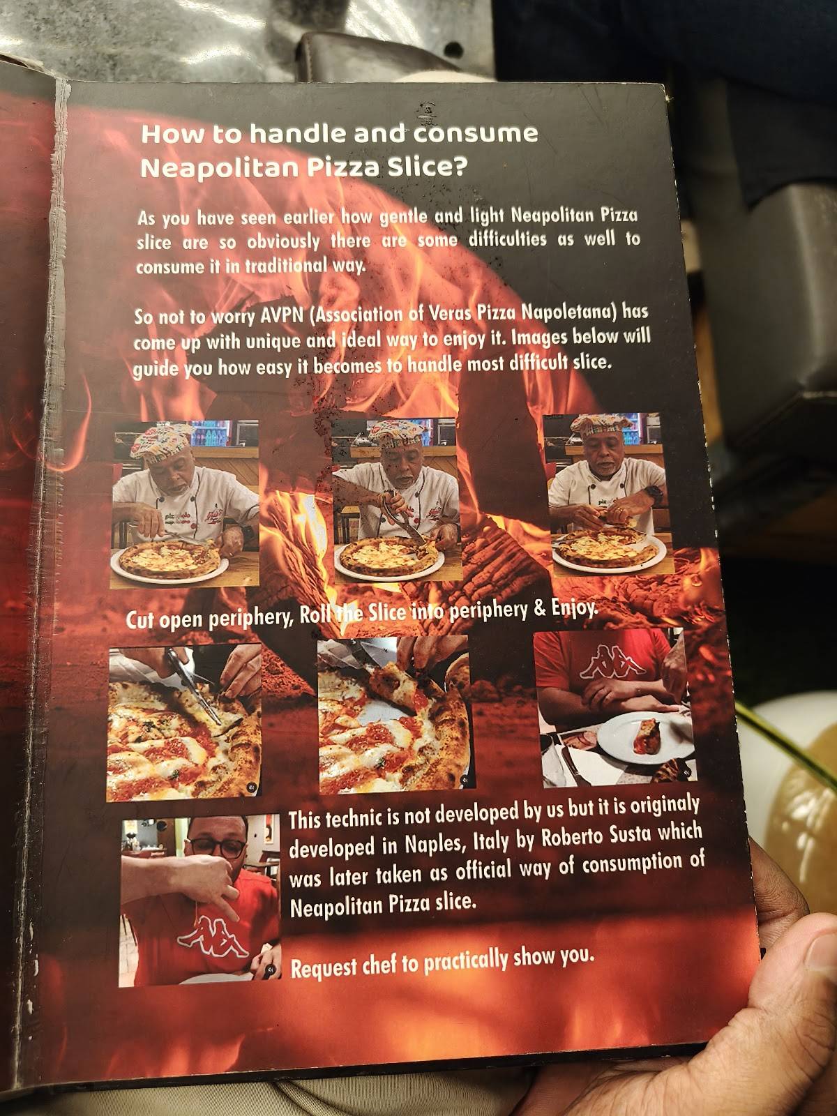 Gusto's Pizzeria menu