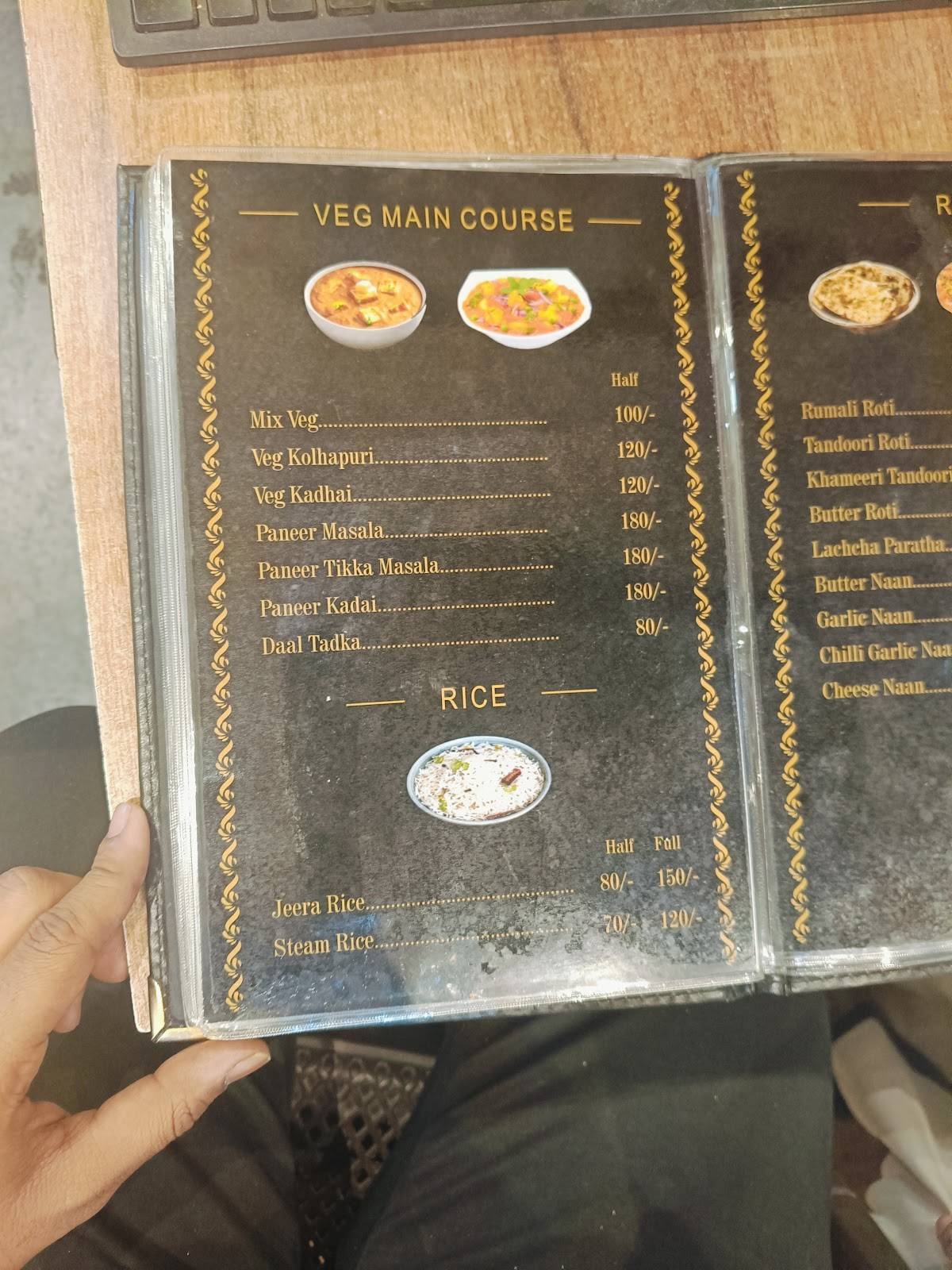 Hatims Kitchen Kabab & Biryani Corner menu
