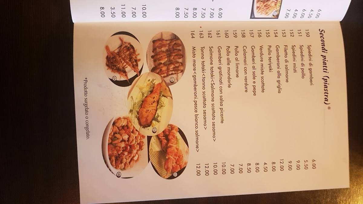 Menu di Ristorante Ibo 