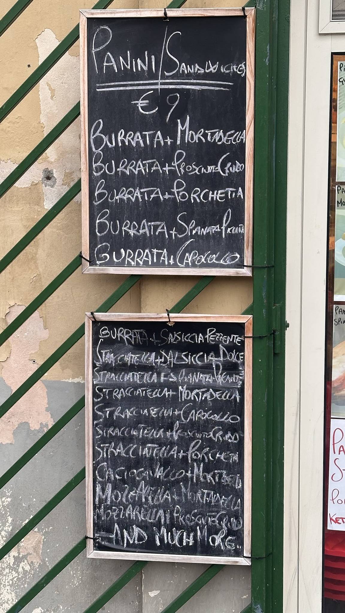 Menu di Il Fiore del Latte 