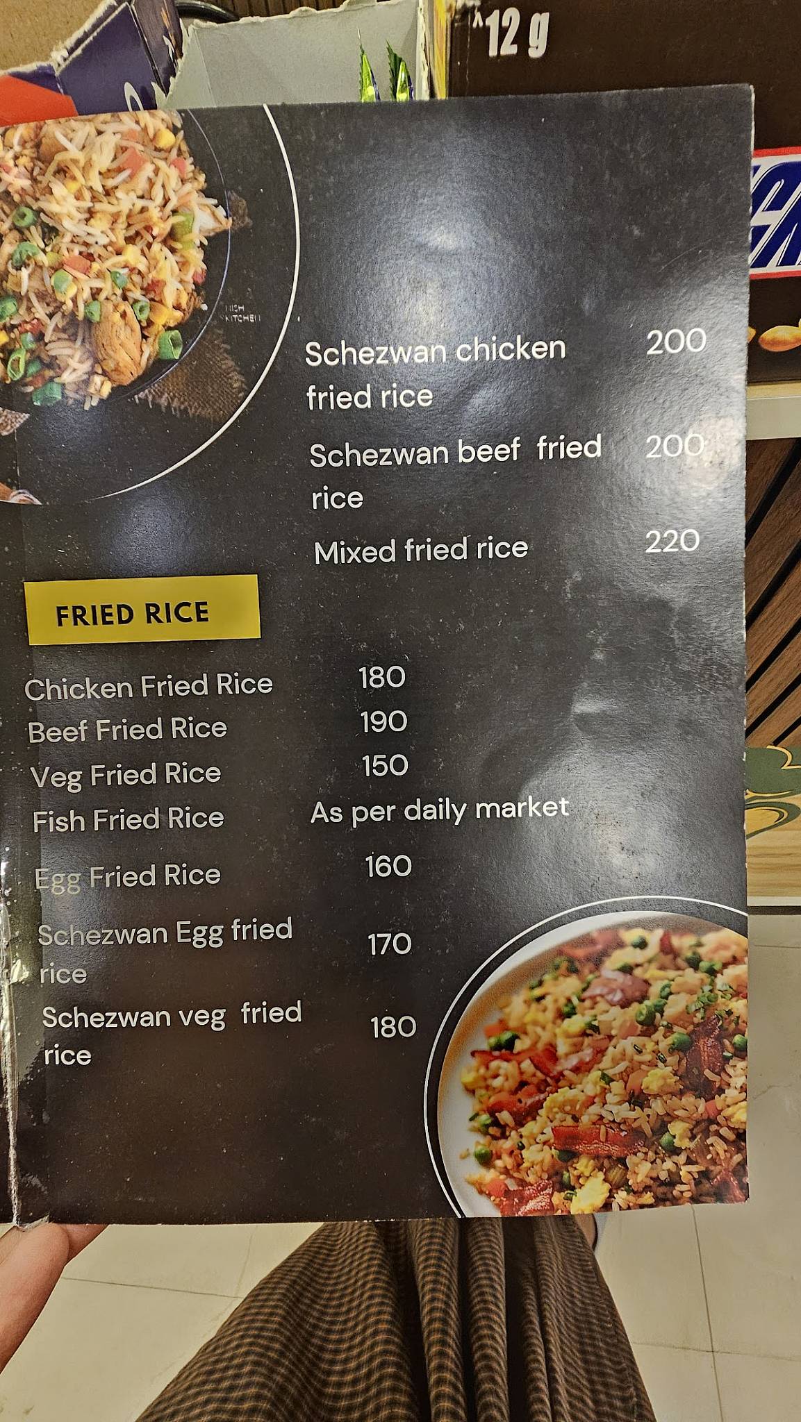 Janatha Hotel menu