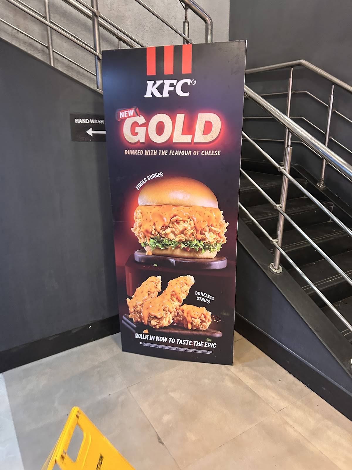 KFC menu