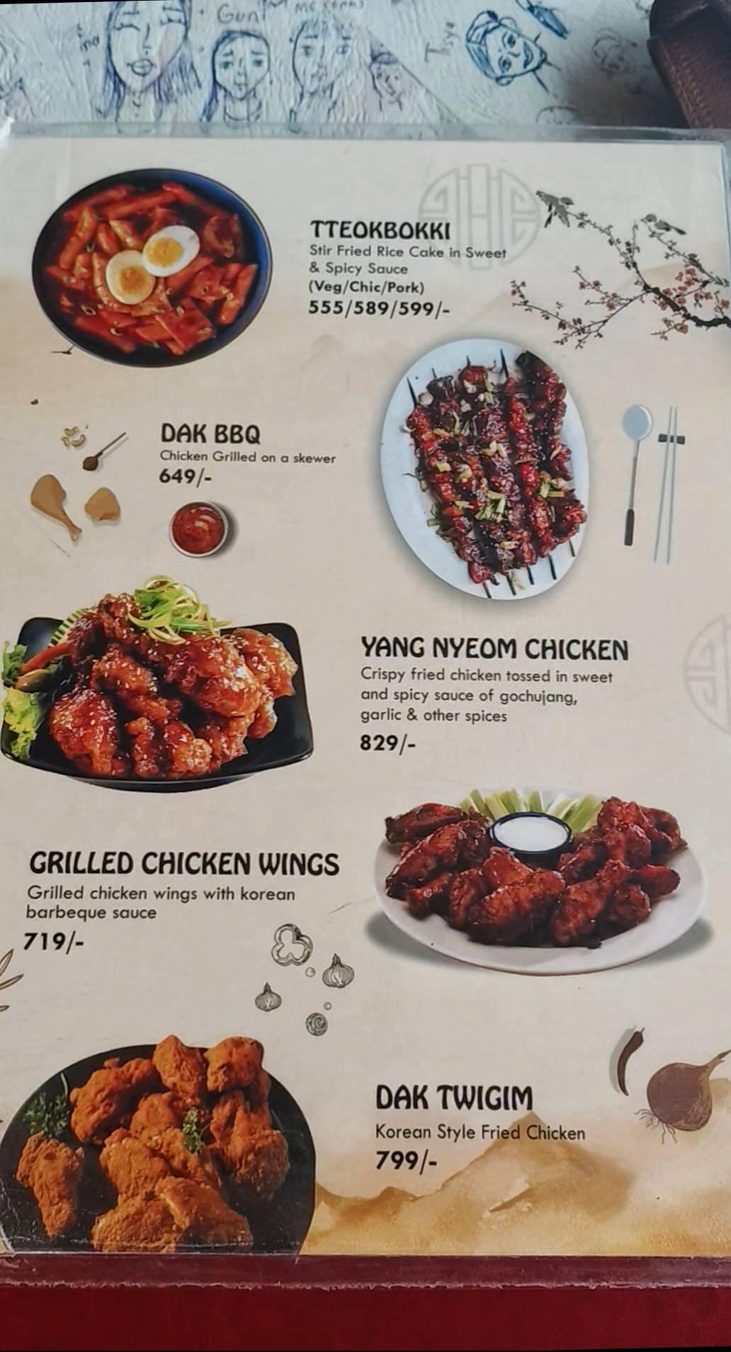 Kalsang Restaurant Mussoorie menu