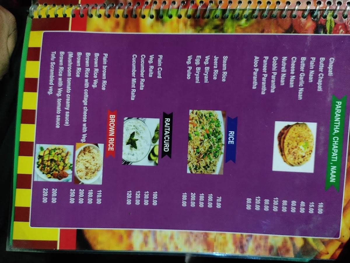 Kanaan Cafe menu