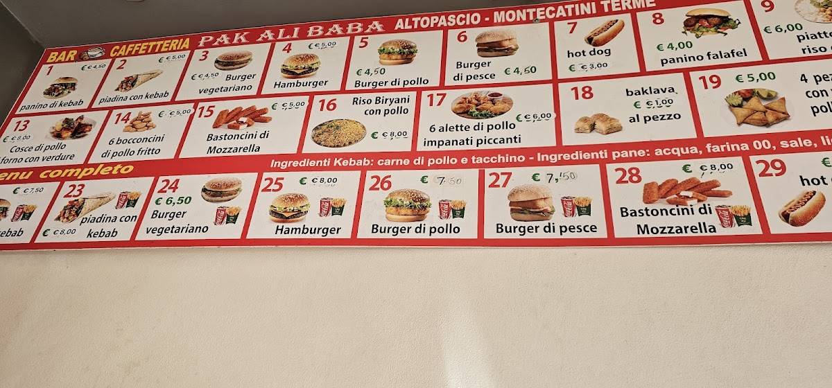 Menu di PAK ALI BABA 