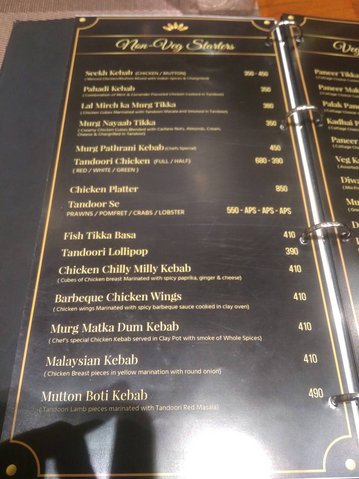 Menu at Majhali Restaurant College Road, Nashik
