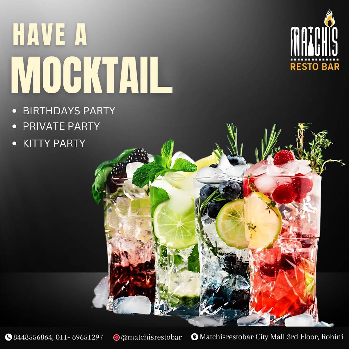 Matchis Restaurant menu