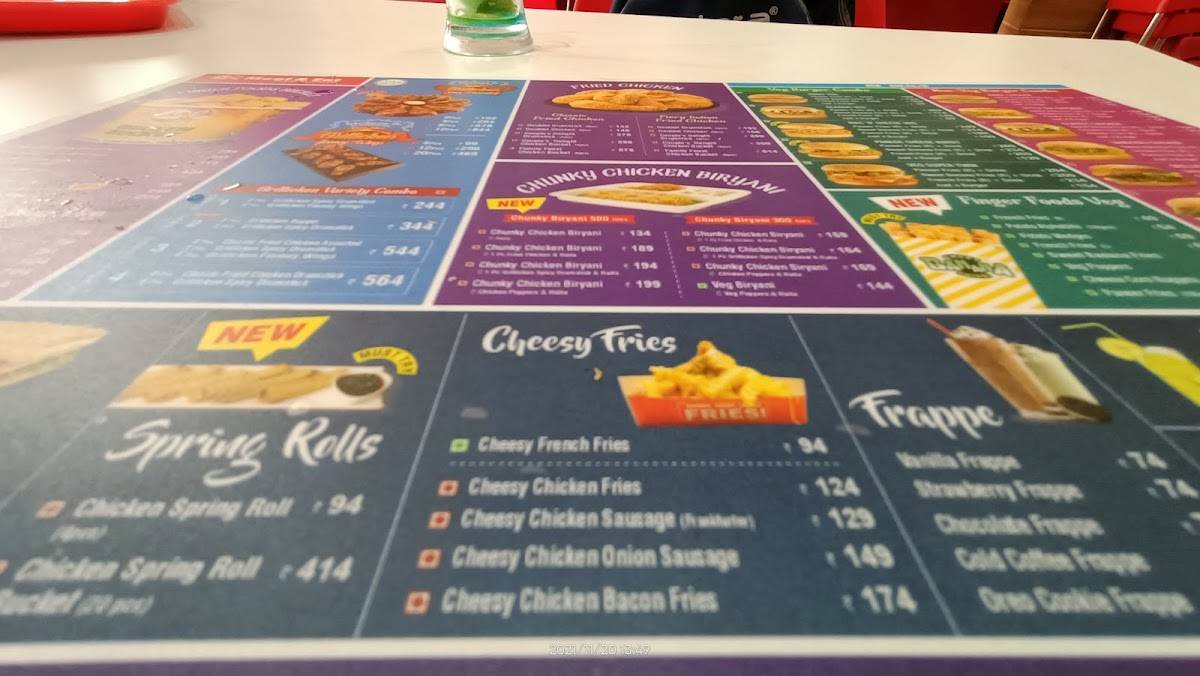 Meat and Eat menu