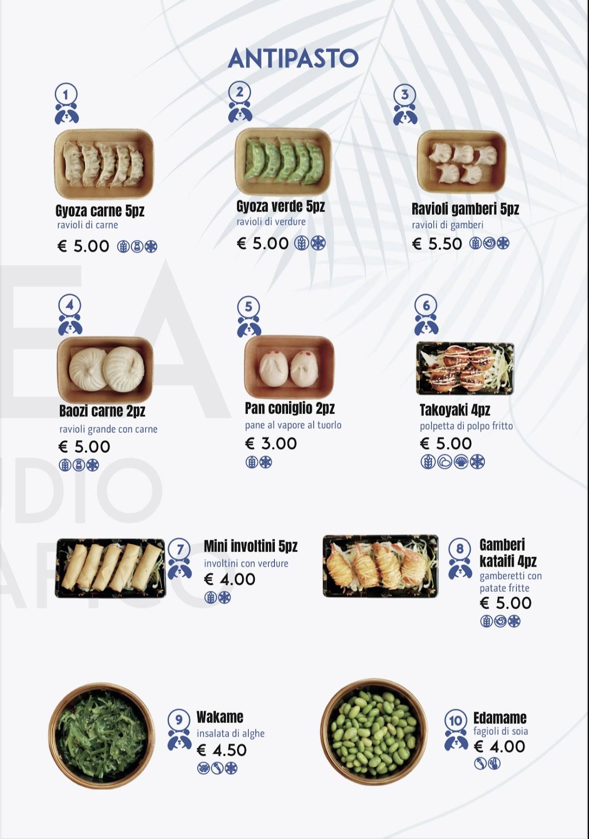 Menu di Miya pokè 