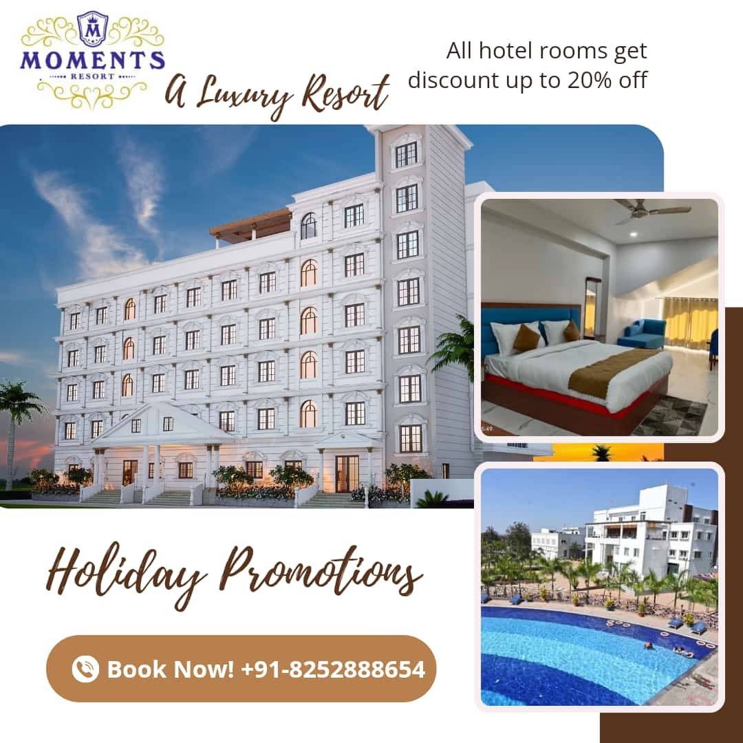 Moments Resort menu