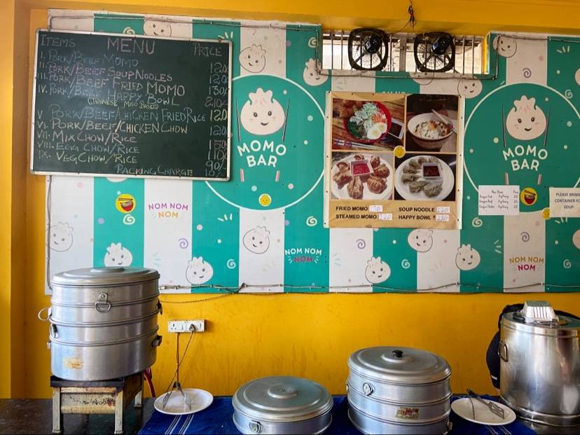 Momobar menu
