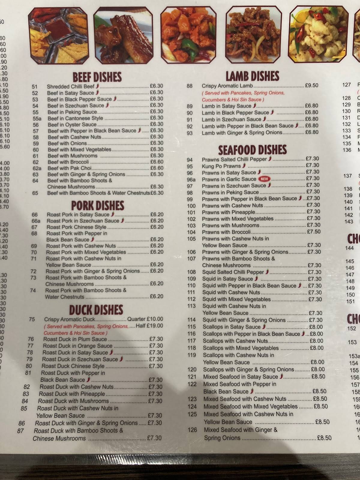 Menu at Panda Town fast food, Haywards Heath
