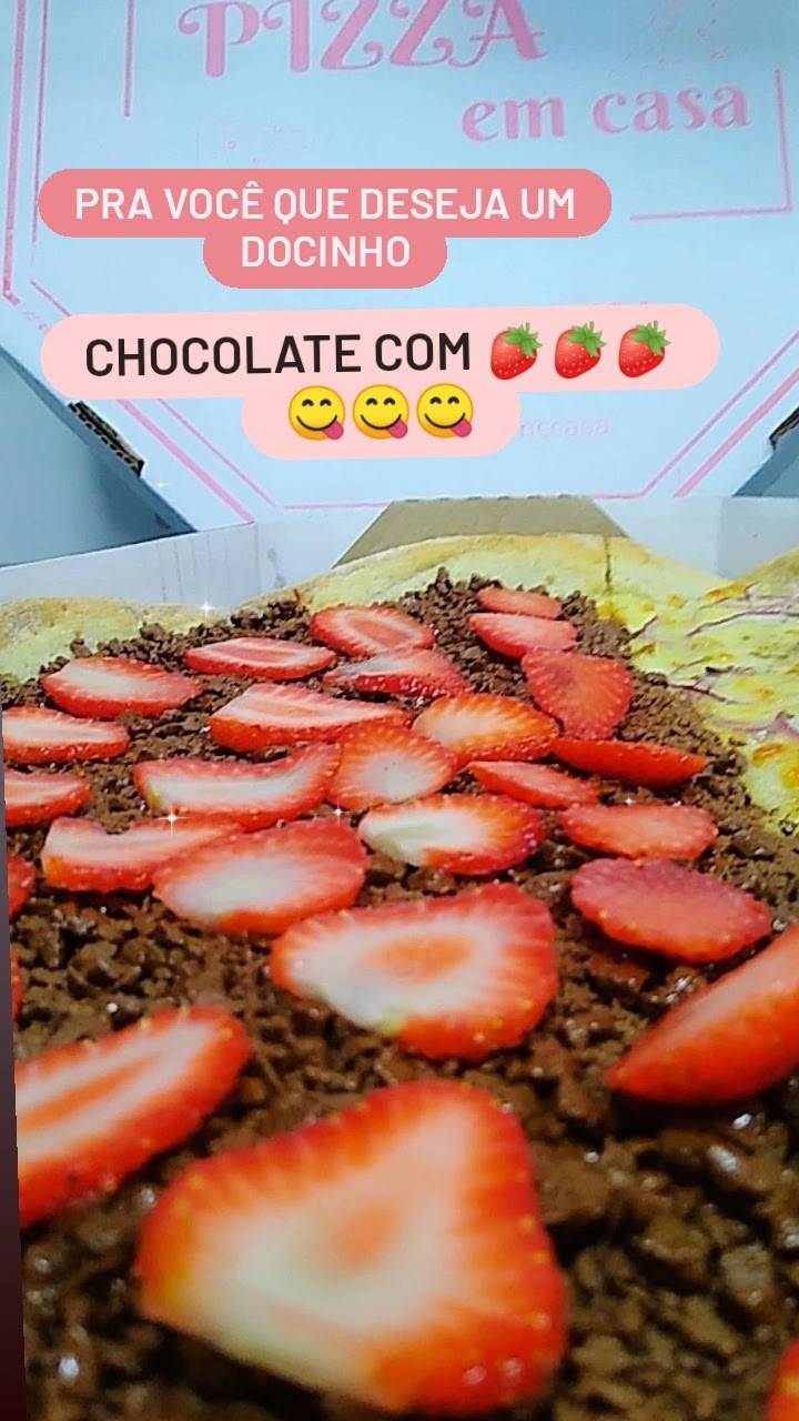 Pizza Em Casa cardápio