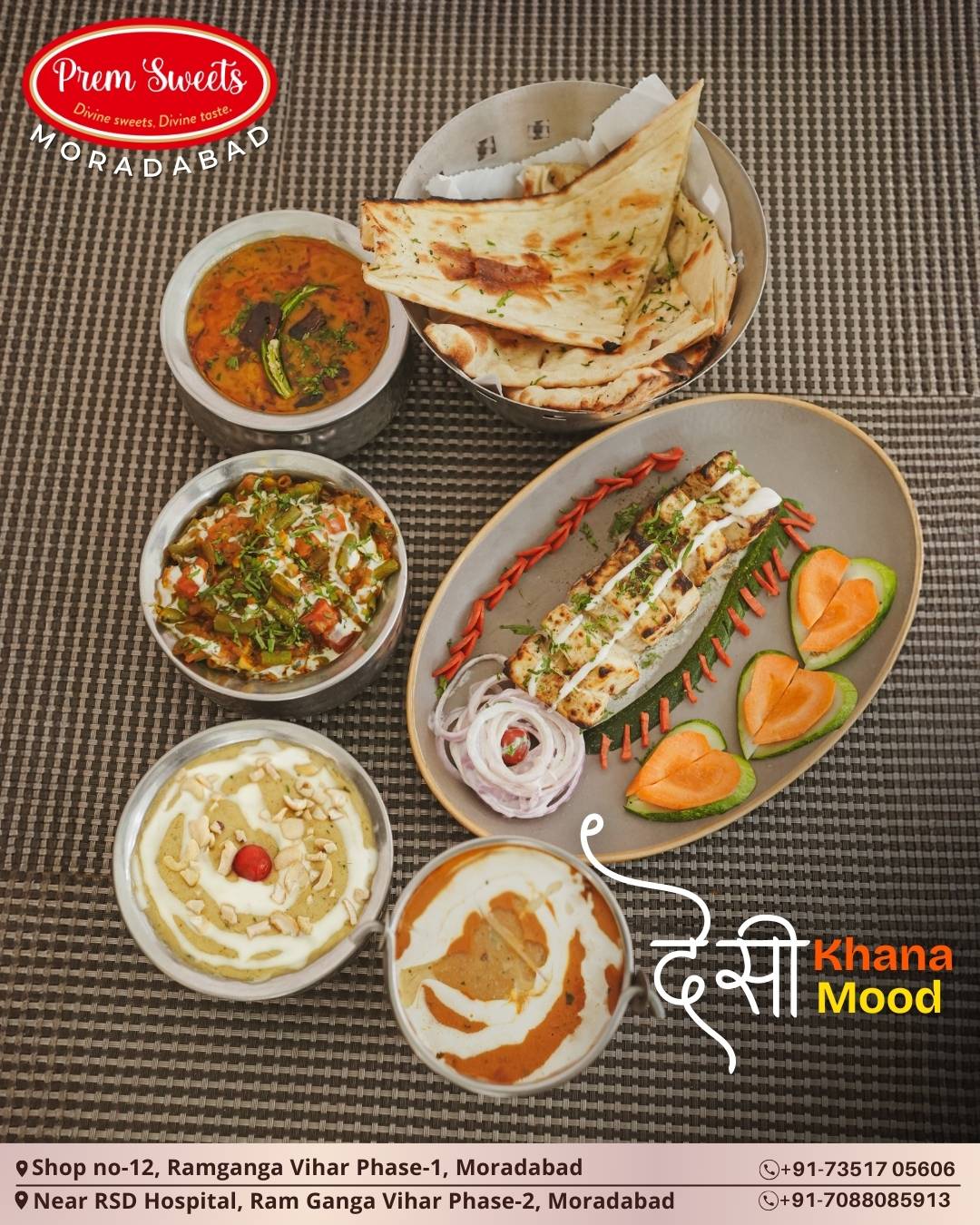 Prem Sweets And Bakers menu