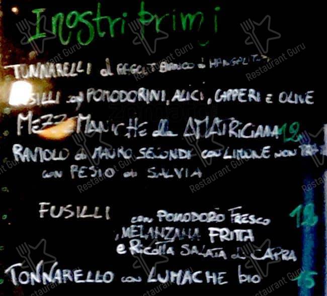 Menu di Prolocodol Centocelle 