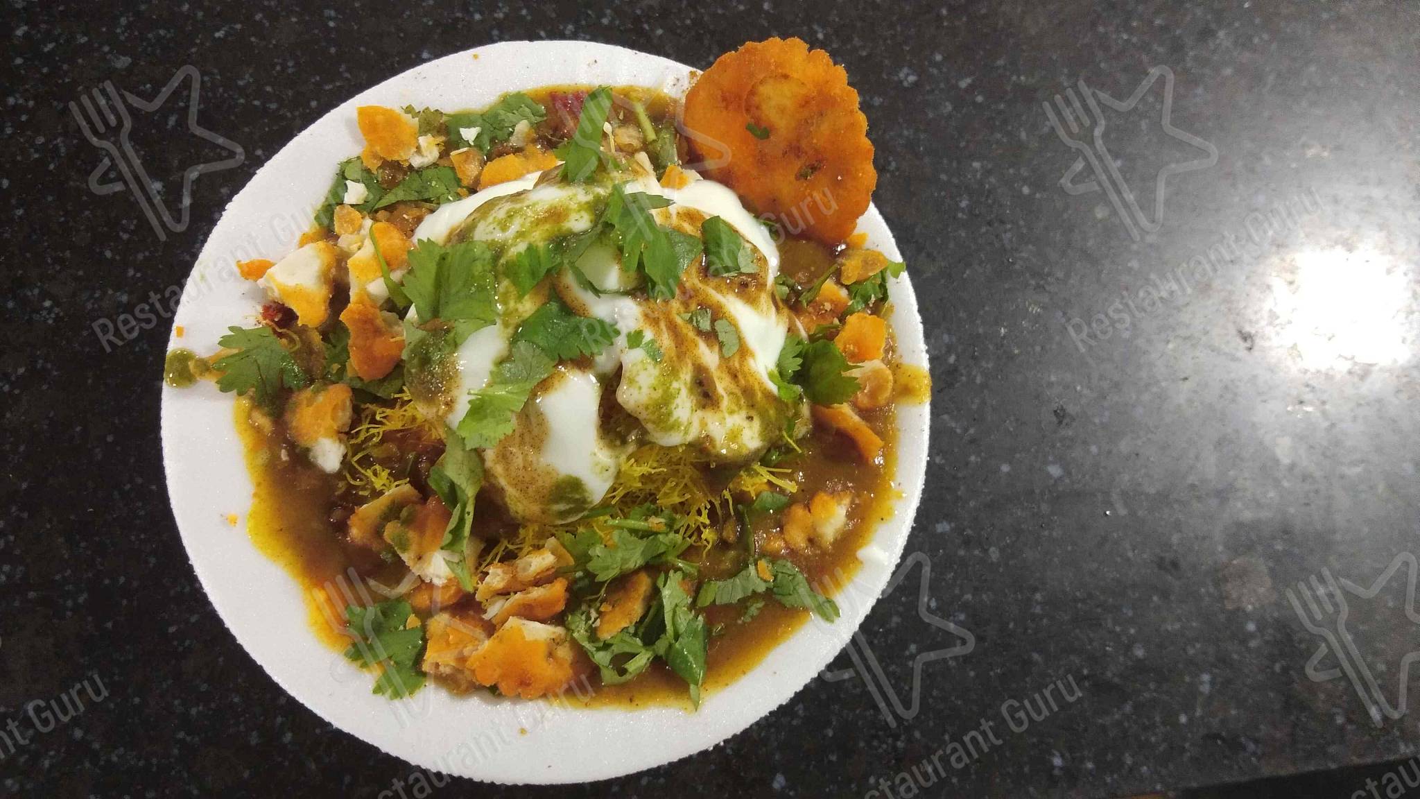 Rasraj Panipuri menu