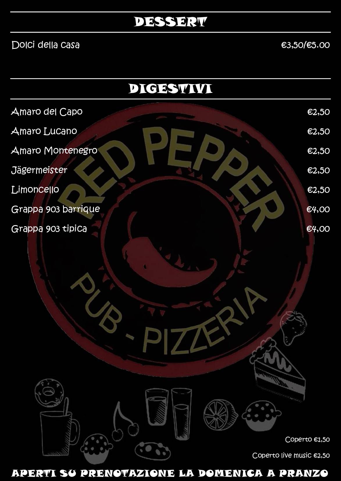 Menu di Red Pepper 