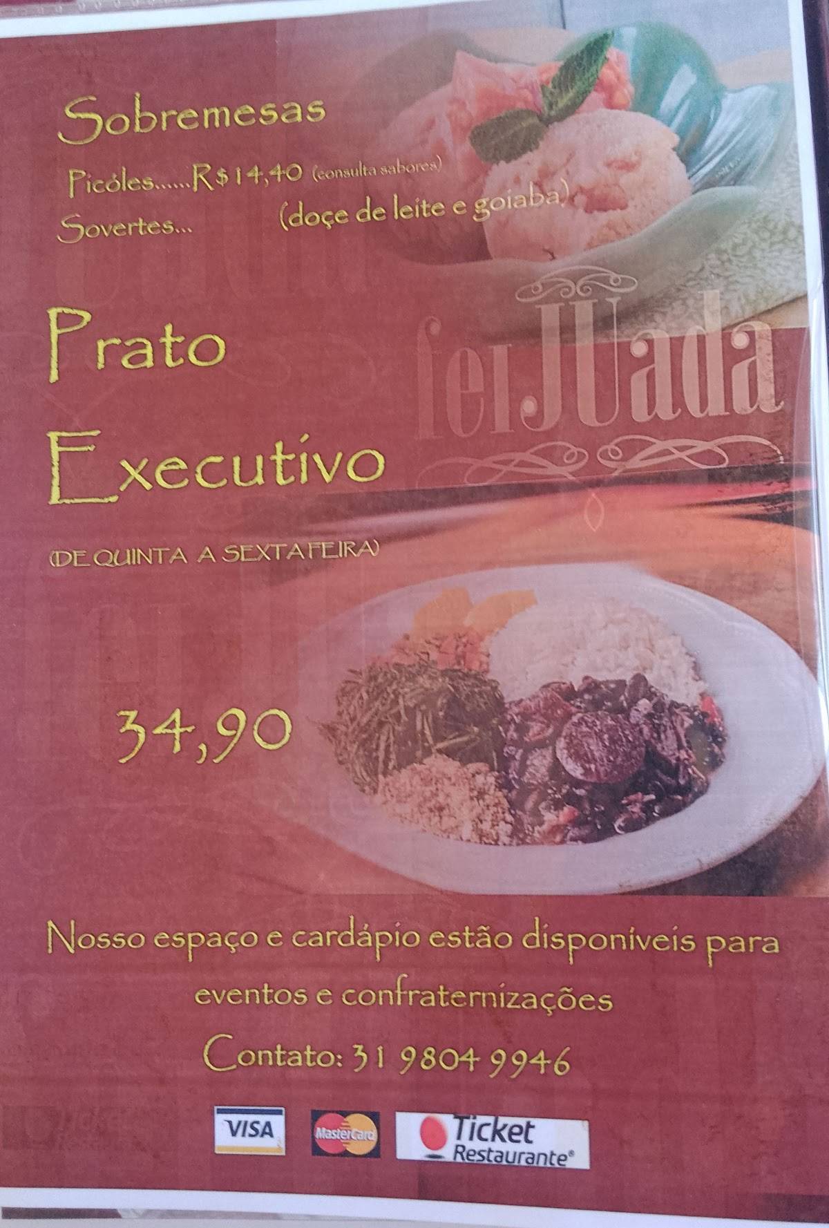 Restaurante Feijuada cardápio