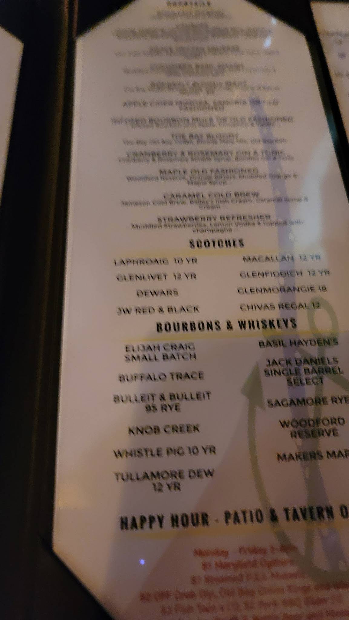 Menu at RockSalt Grille restaurant, Westminster