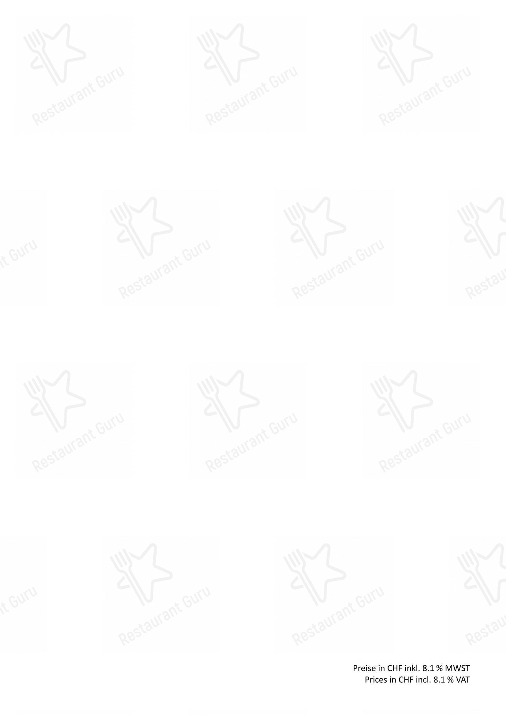 Menu per Restaurant Schiff & Catering ristorante