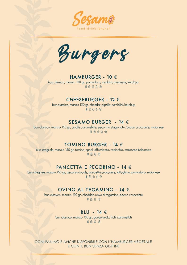 Menu di Sesamo 