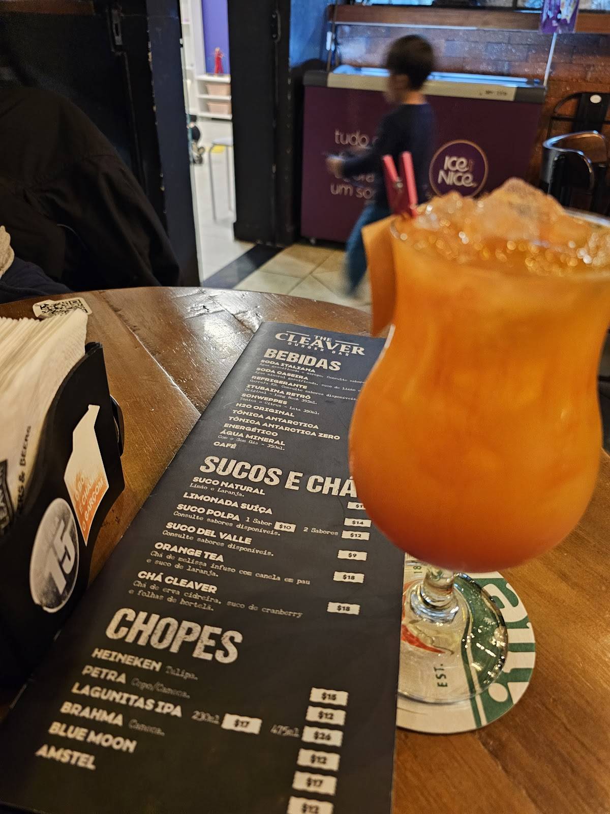 The Cleaver Burger Bar cardápio