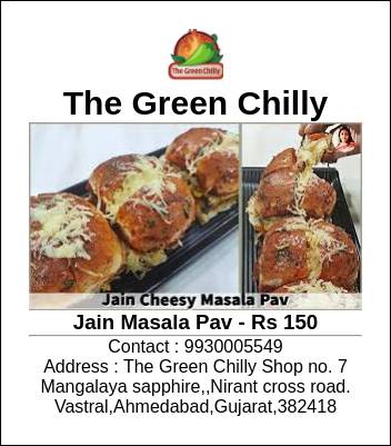 The Green Chilly menu