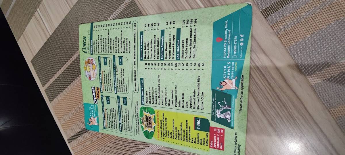 The Pedreno's Global Fusion Restaurant menu