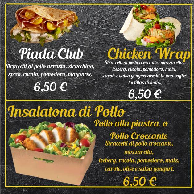 Menu di Tony Super Pollo - Formia 
