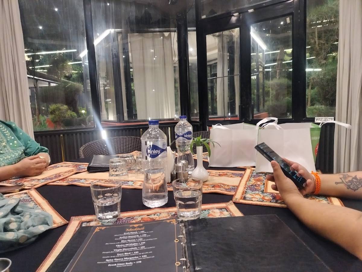 Trees and Treats menu