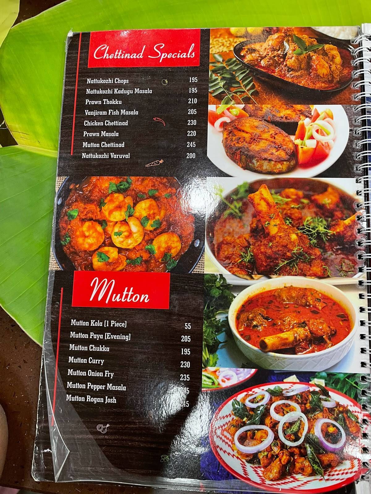 Menu at Vairamaligai Rooftop Restaurant, Tirunelveli