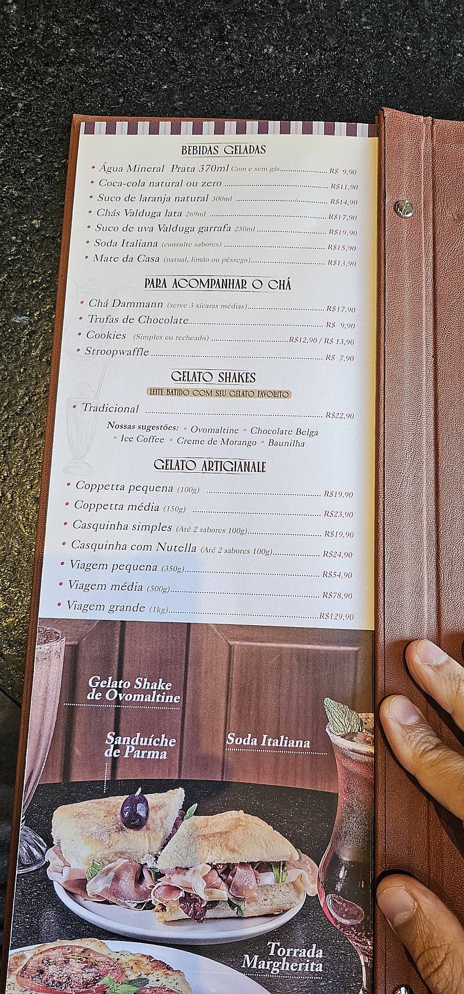 Viva Itália cardápio