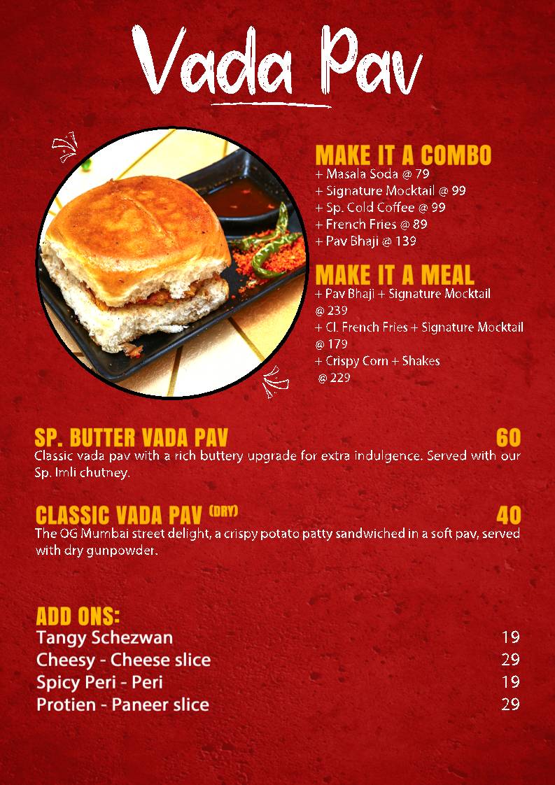 WOW PAV menu