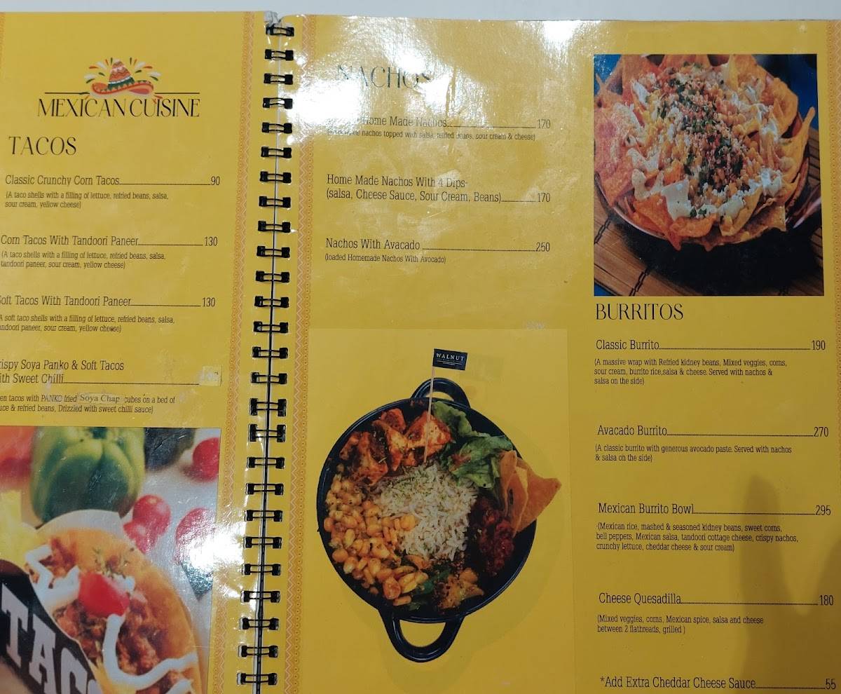 Walnut World Bakery menu