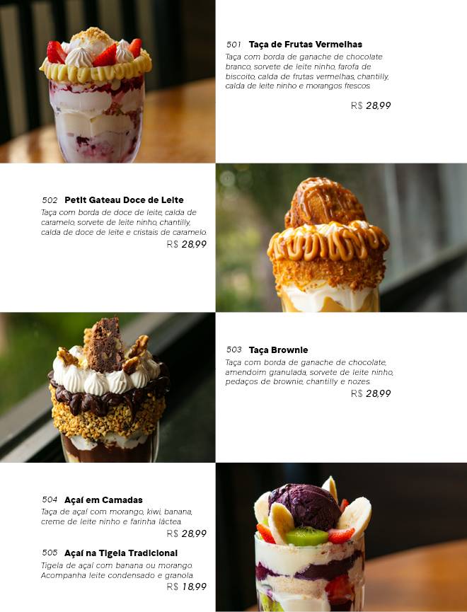 Potiguar Unidade Uberlândia cardápio