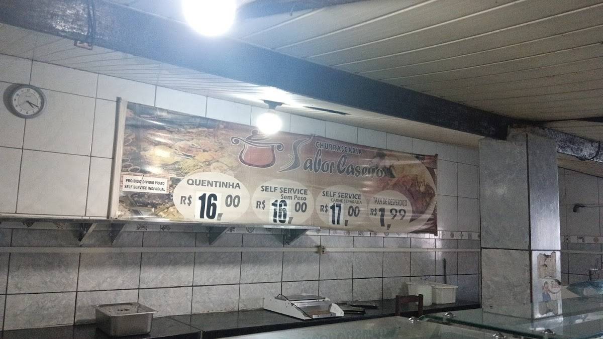 Restaurante Sabor Caseiro Pacajus cardápio