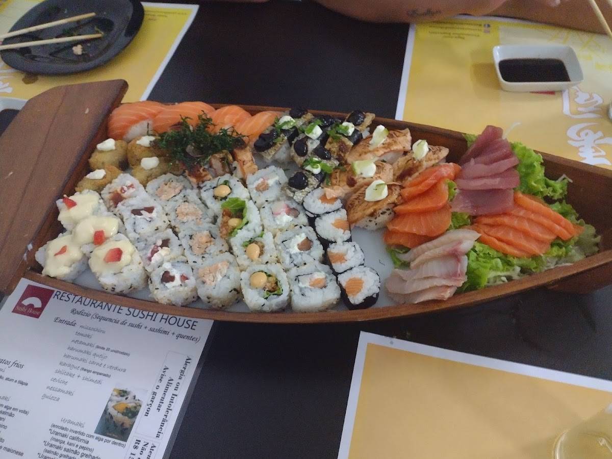 Restaurante Sushi House cardápio