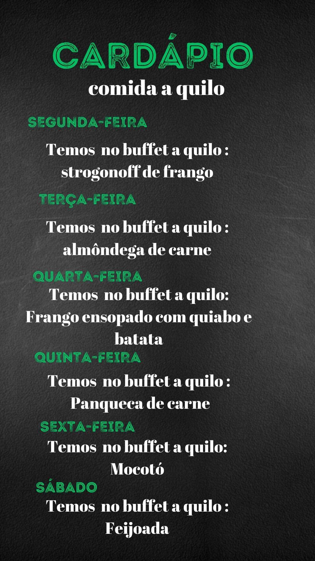 Restaurante dos Meninos - (Rio das Ostras) cardápio