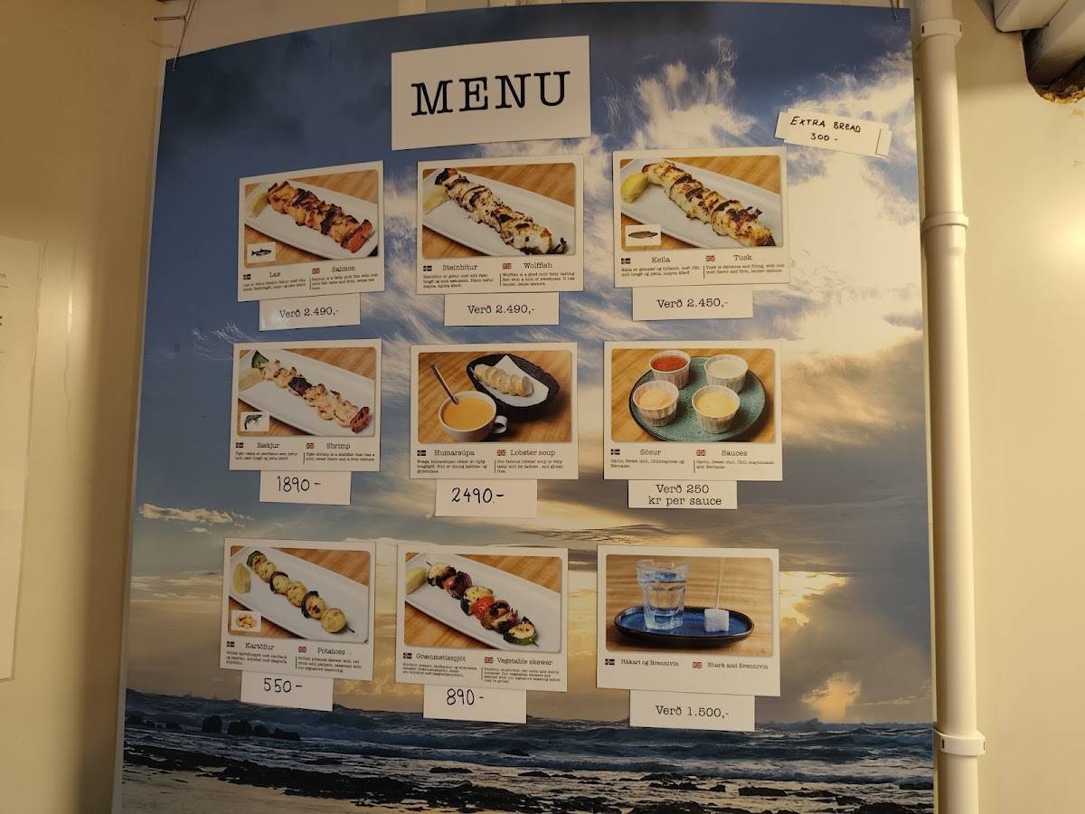Menu de Seabaron