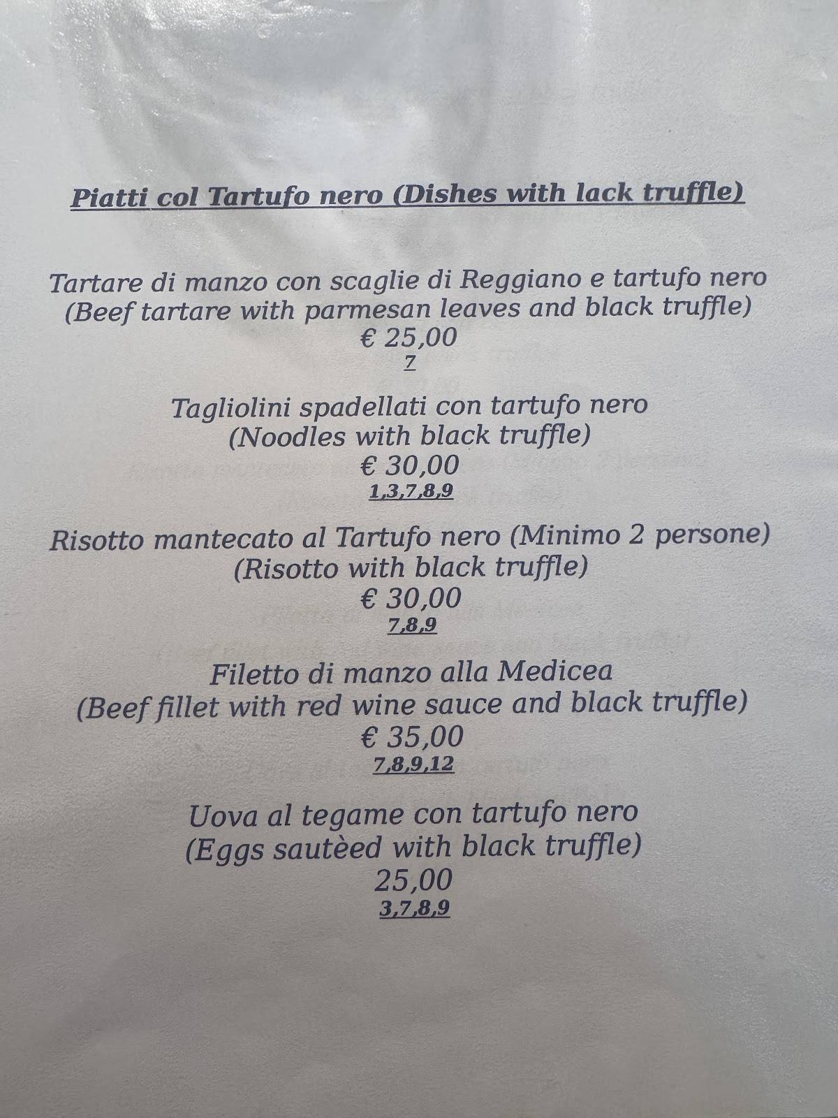 Menu di Rino 