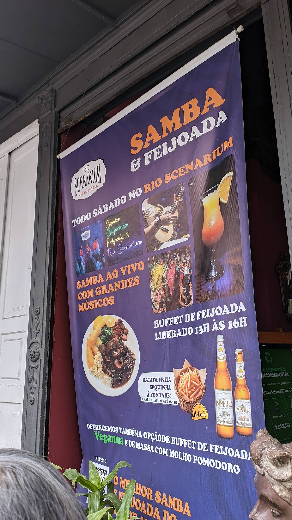 Rio Scenarium cardápio