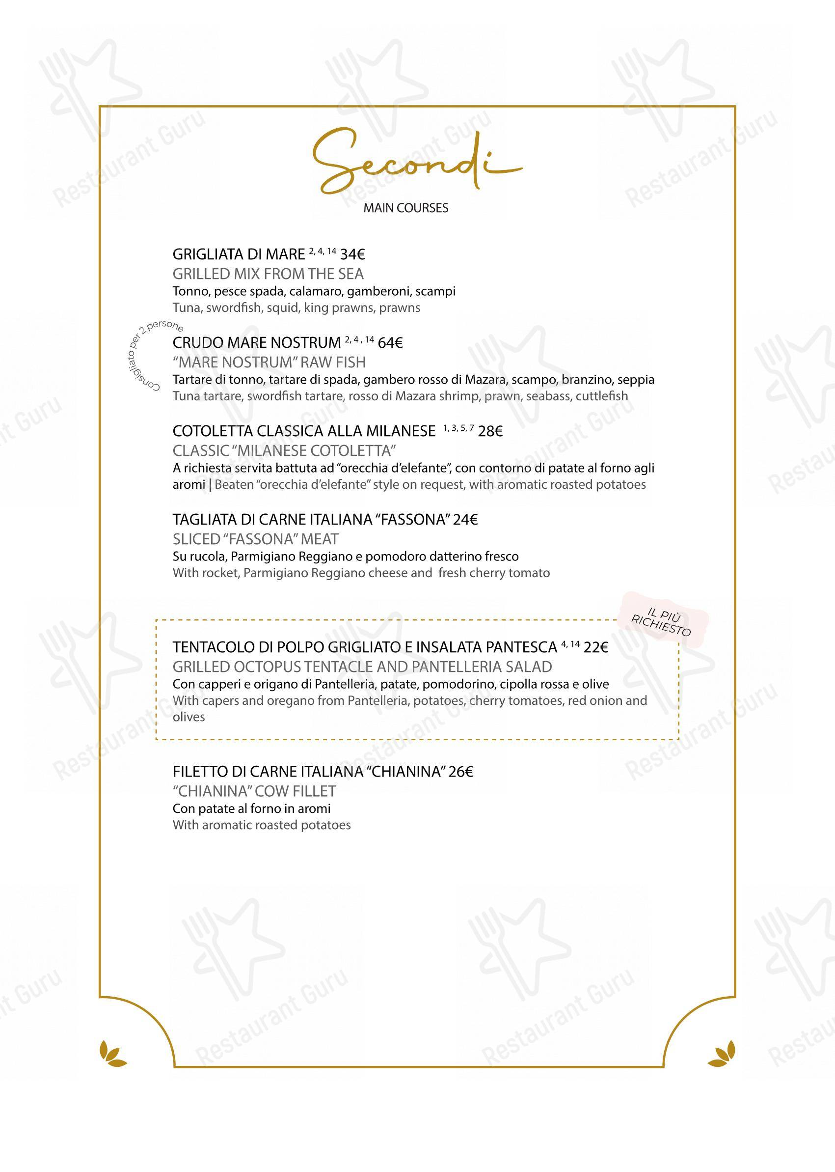 Коктейльная карта per Ristorante Cortevecchia Arese pizzeria