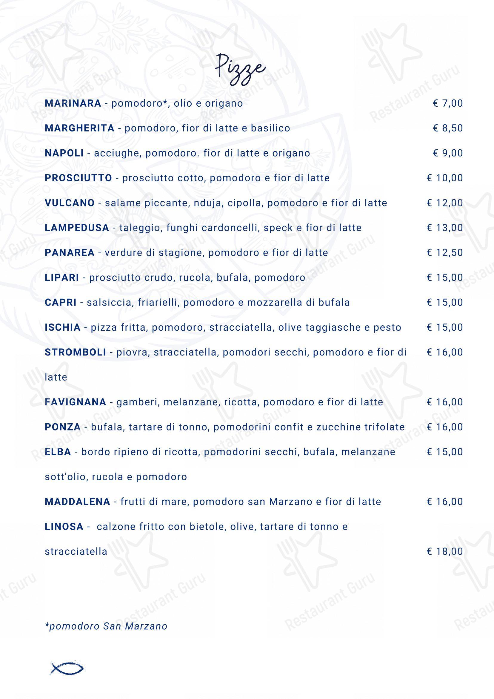D-light Bistrot in Vimercate - Menu bar