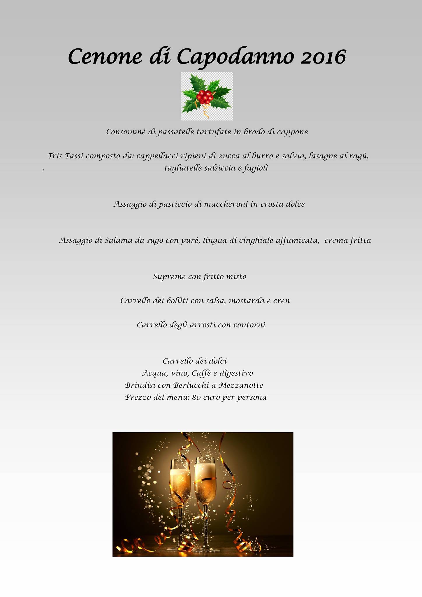 Menu di Ristorante Hotel Tassi 