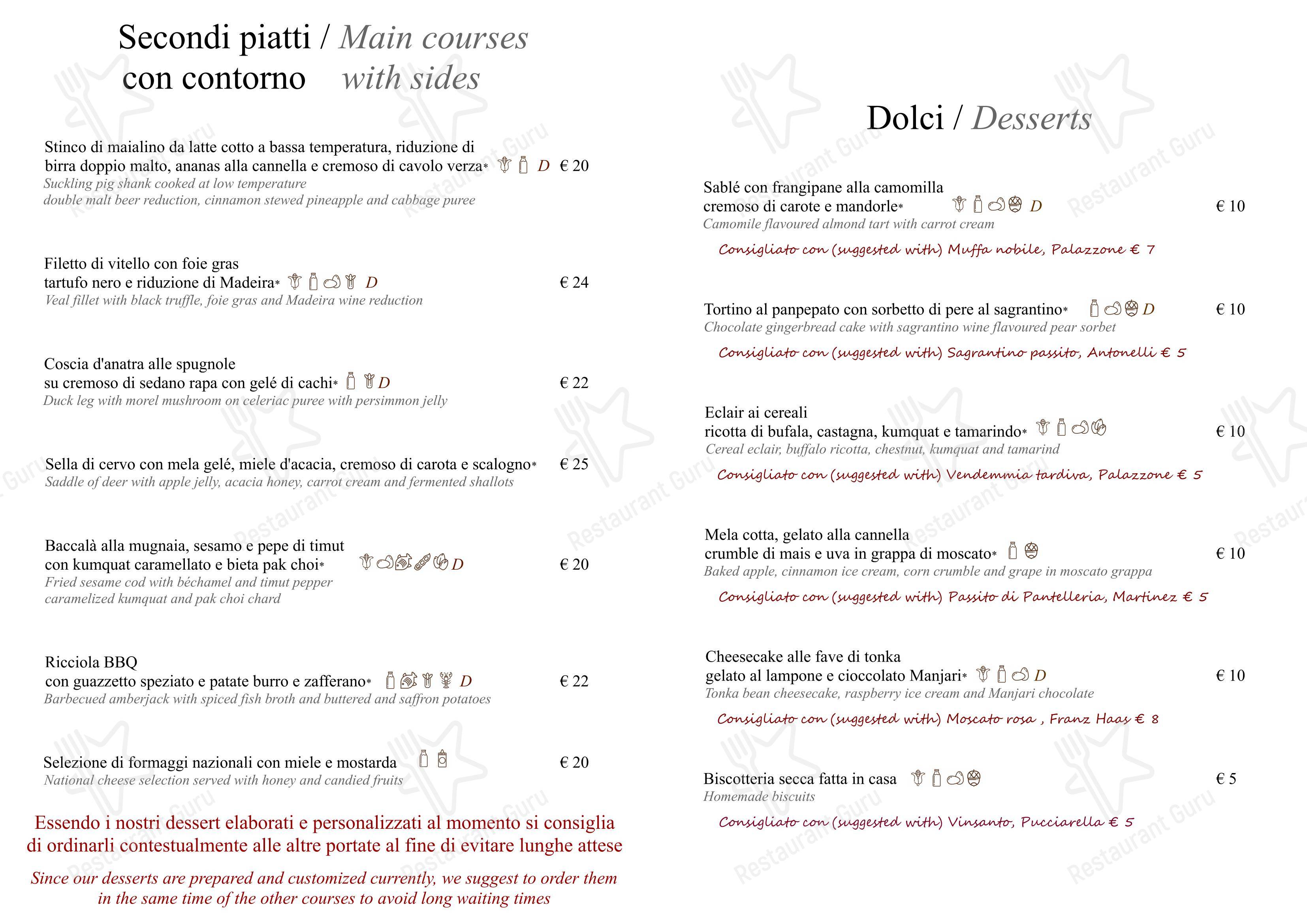 Ristorante I Rodella in Deruta - Menu